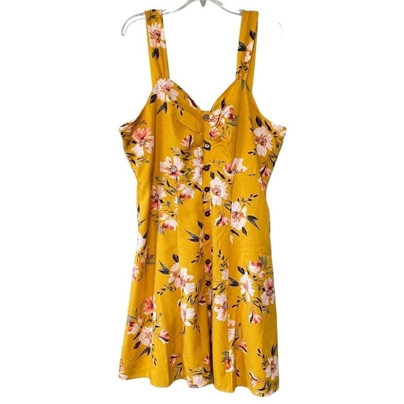 Trixxi Dresses & Skirts - NWT Trixxi Vintage Style Floral Dress Sweetheart Neckline Sz 1X